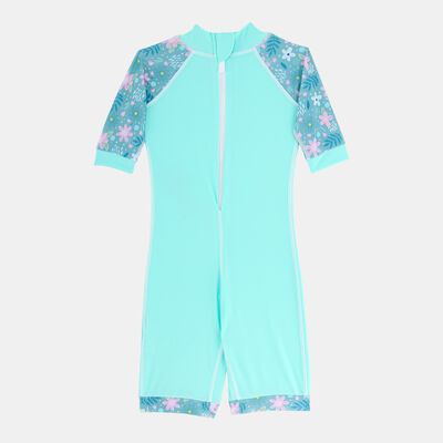 COEGA Kids' Swimming One-Piece Swimsuit Green