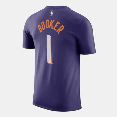 Nike Men's NBA Phoenix Suns Devin Booker T-Shirt Purple