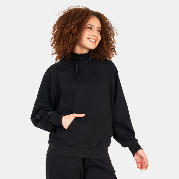 SQUATWOLF Women's Batwing Hoodie Black image number 0