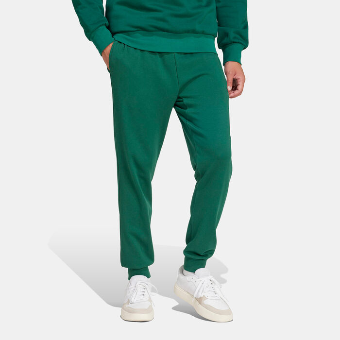 adidas Men's Essentials Feelcozy Sweatpants Green image number 0