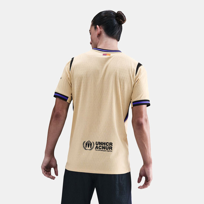 Nike Men's FC Barcelona x Kobe 25/26 Away Authentic Football Jersey Yellow image number 1