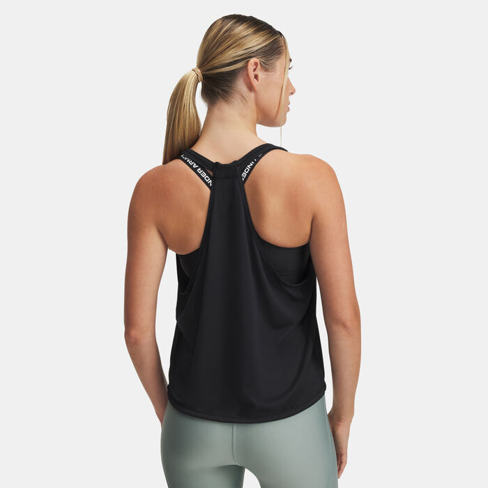 Under Armour Women's UA Tech Swing Training Tank Black image number 1