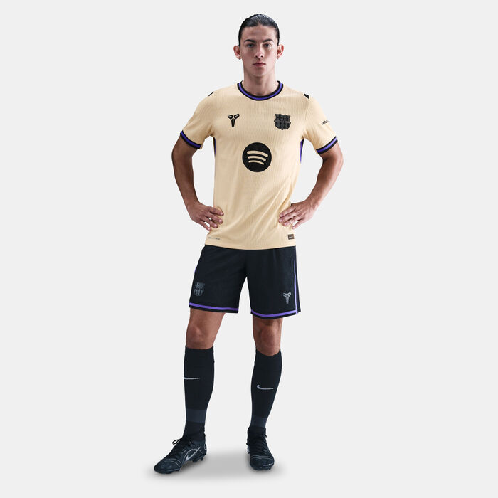 Nike Men's FC Barcelona x Kobe 25/26 Away Authentic Football Jersey Yellow image number 2