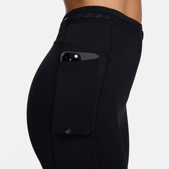 Nike Swim Women's Swim Hydralock Fusion Kick Shorts Black image number 3