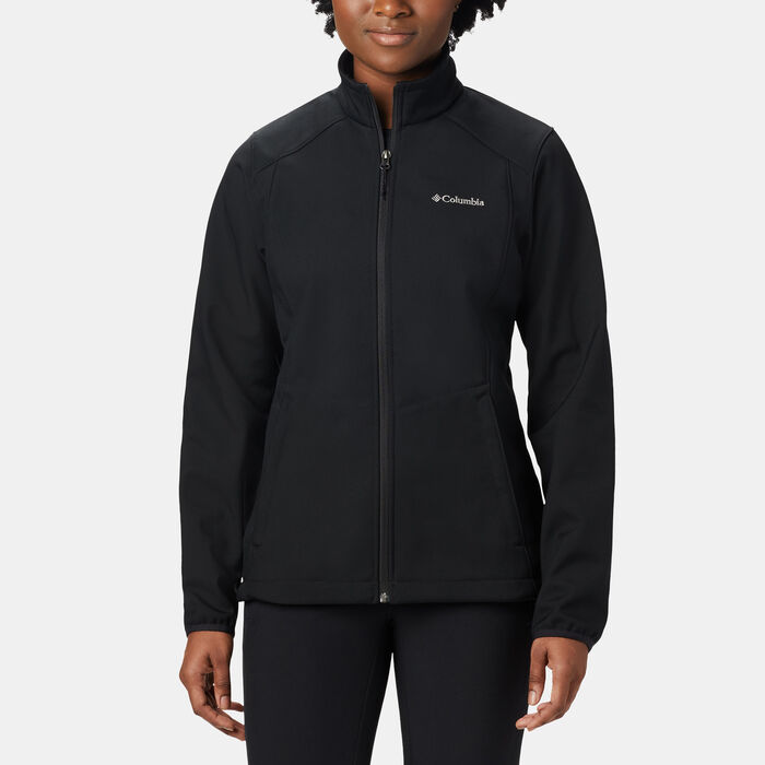 Columbia Women&rsquo;s Kruser Ridge II Hiking Softshell Jacket Black image number 0