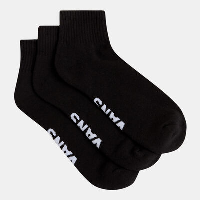 Vans Men's Classic Ankle Socks (3 Pairs) Black