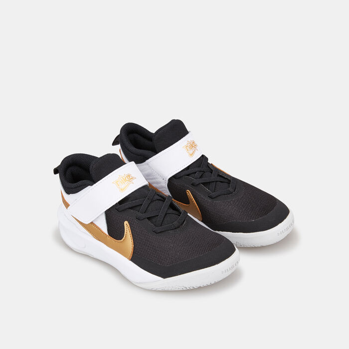 Nike Kids' Team Hustle D 10 Shoe White image number 1