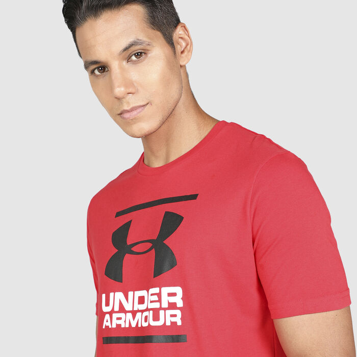 Under Armour Men's GL Foundation T-Shirt Red image number 3
