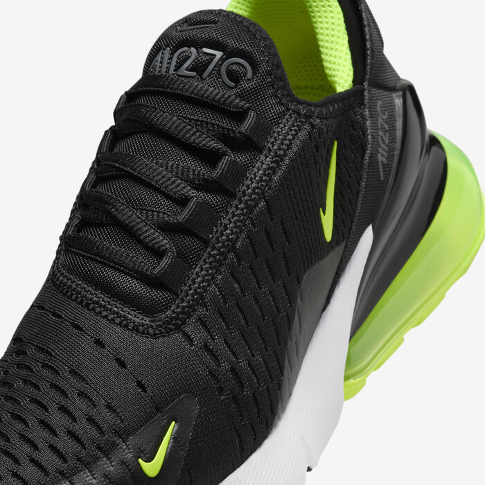 Nike Kids' Air Max 270 Shoes Black image number 6