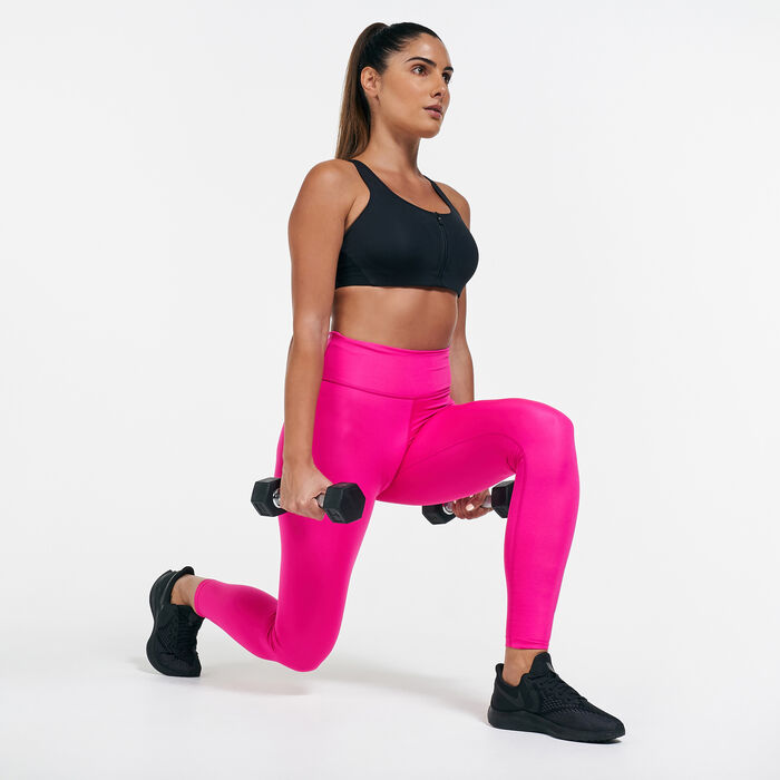 Nike Women's Dri-FIT Shape Padded Sports Bra Black image number 2