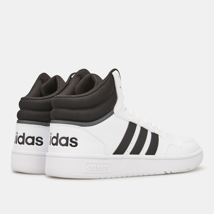 adidas Men's Hoops 3.0 Mid Classic Vintage Shoe White image number 2