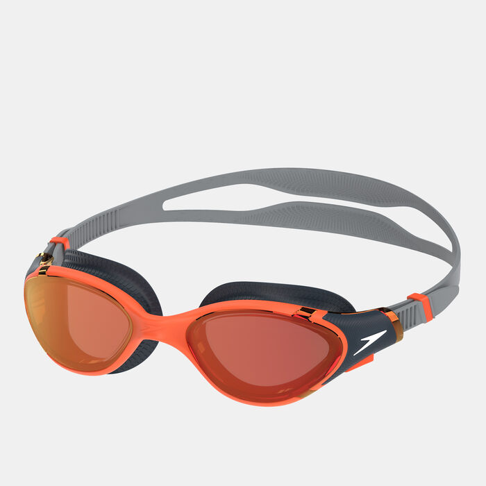 Speedo Biofuse 2.0 Mirror Swimming Goggles Orange image number 0