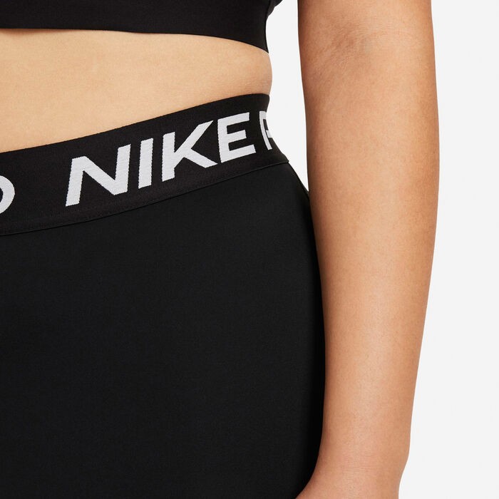 Nike Women's Pro 365 Leggings (Plus Size) Black image number 3