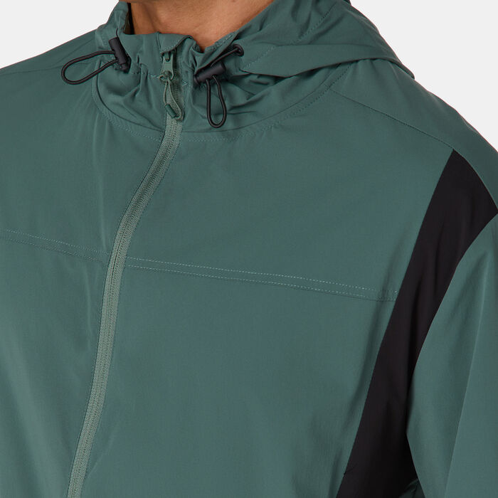 Sun and Sand Sports Men's Windbreaker Jacket Green image number 3