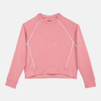 Sun and Sand Sports Kids' Classic Sweatshirt Pink