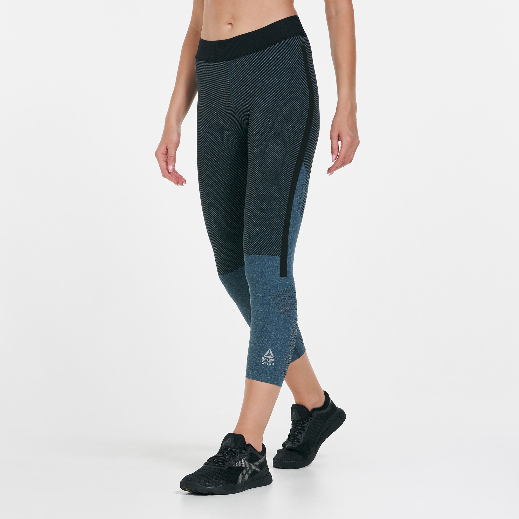 Womens Reebok CrossFit Compression Fitted Tights