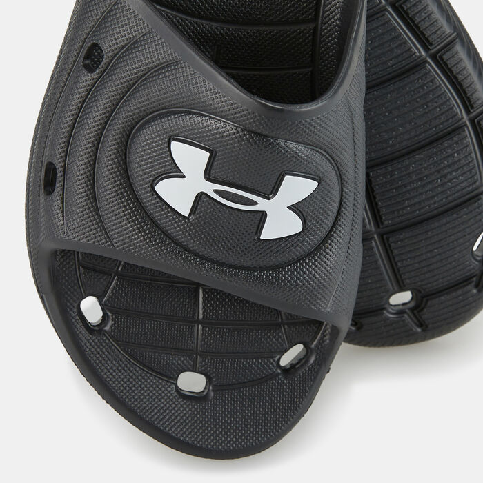 Under Armour Men's Locker IV Slides Black image number 2