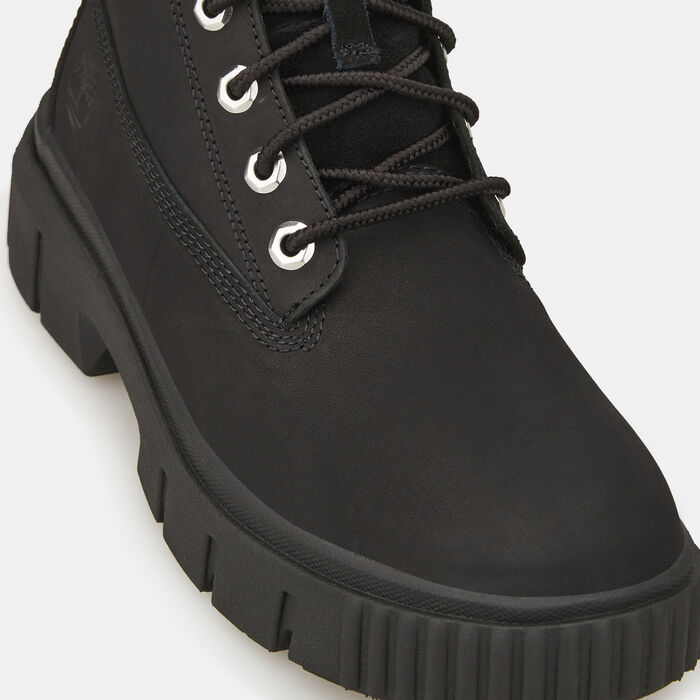 Timberland Women's Greyfield Lace-up Leather Boot Black image number 4