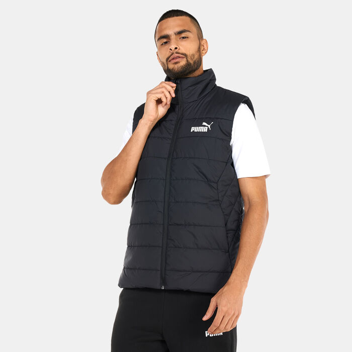 PUMA Men's Essentials Padded Vest Black image number 0