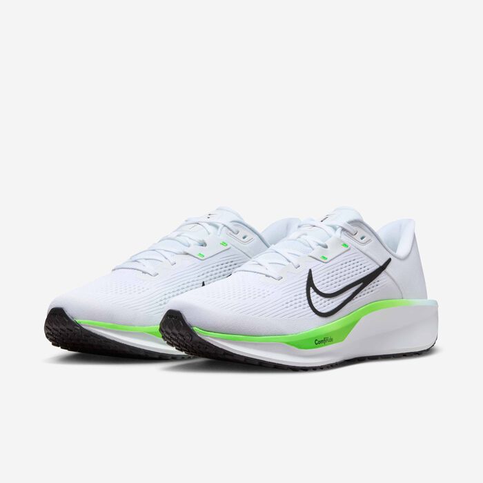 Nike Men's Quest 6 Road Running Shoes White image number 4