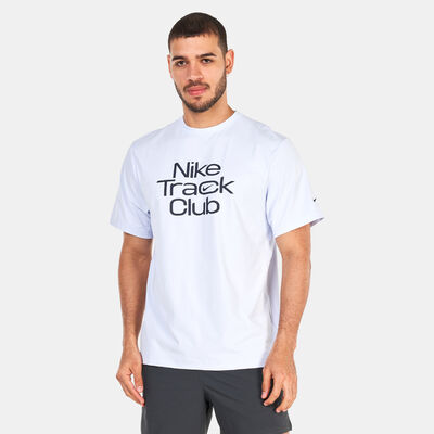 Nike Men's Dri-FIT Track Club Running Top Grey