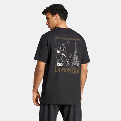 adidas Men's Real Madrid T-Shirt Black