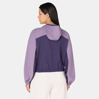 New Balance Women's Full-Zip Hoodie Blue