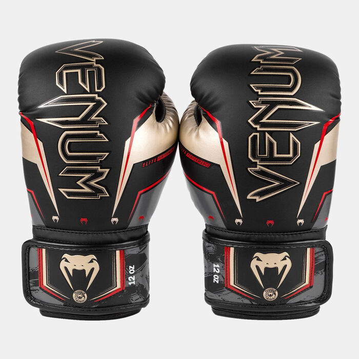 Venum Elite Evo Boxing Gloves Black image number 14