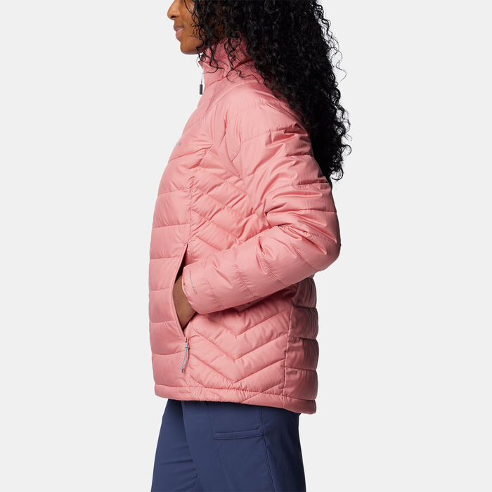 Columbia Women's Powder Lite II Full Zip Jacket Pink image number 3