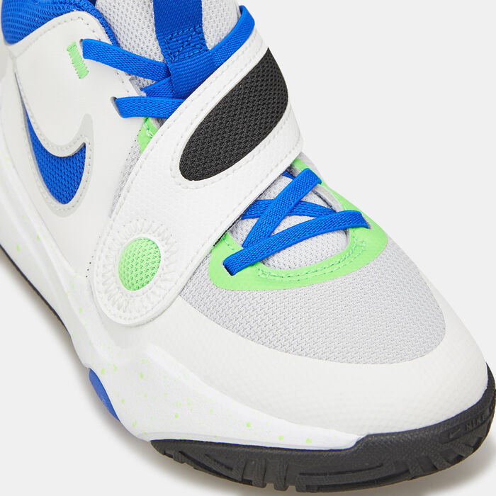 Buy Nike Kids' Team Hustle D 11 Basketball Shoe (Older Kids) White in ...