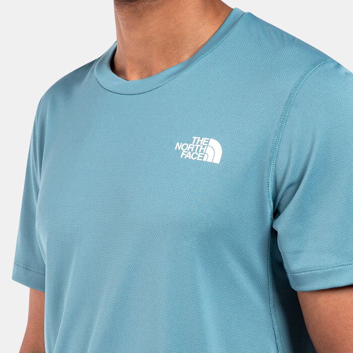 The North Face Men's Lightbright Running T-Shirt Blue image number 3