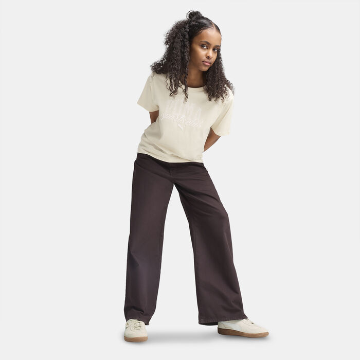 PUMA Women's Class T-Shirt Beige image number 2