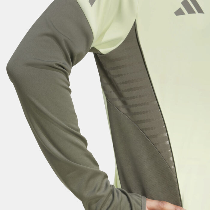 adidas Men's Real Madrid Tiro 25 Competition Training Football Top Green image number 4