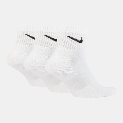 Nike Everyday Cushion Ankle Socks (3 Pairs) White