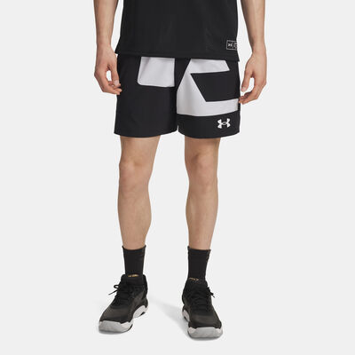 Under Armour Men's Zone Graphic Basketball Shorts Black