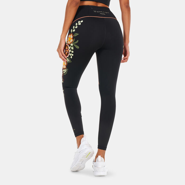 PUMA Women's X Frida Kahlo 7/8 Leggings Black image number 1