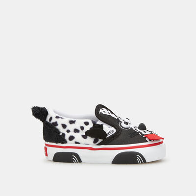Vans Kids' Dog Slip-On V Shoe (Toddler) Black