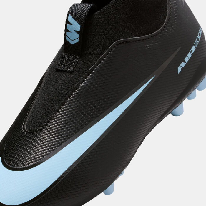 Nike Kids' Mercurial Superfly 10 Academy Artificial Grass Football Shoes Black image number 4