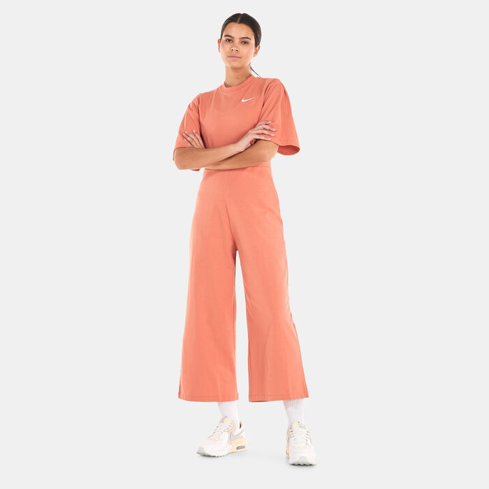 Nike Women's Sportswear Jersey Jumpsuit Peach image number 2