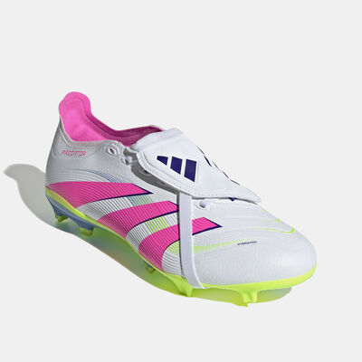 adidas Men's Predator League Fold-Over Tongue Firm/Multi-Ground Football Shoes Pink