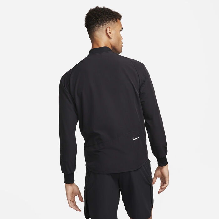 Nike Men's Court Advantage Jacket Black image number 1