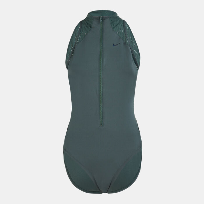Buy Nike Swim Women S Mesh Zip Swimsuit In Dubai Uae Sss