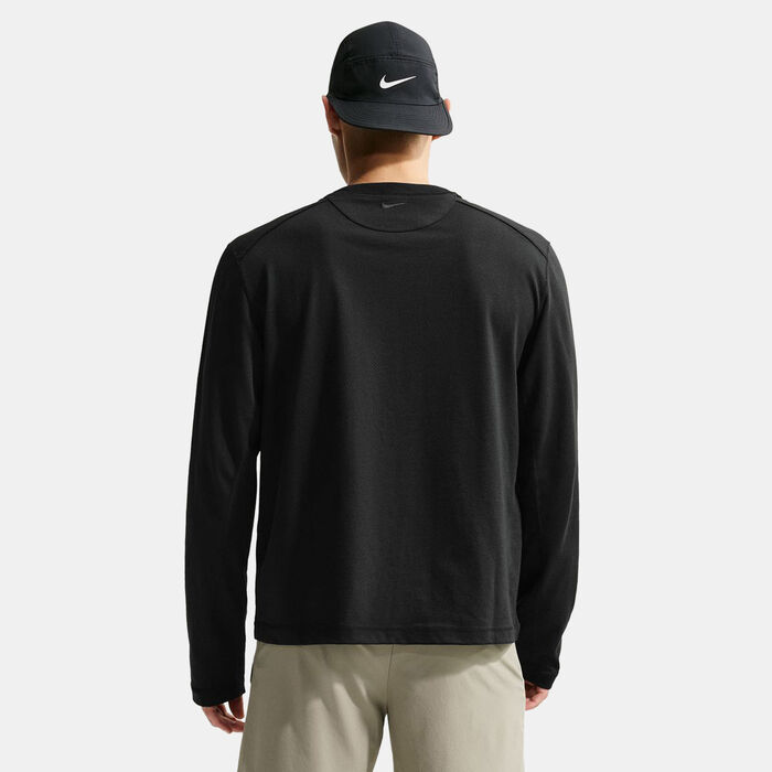Nike Men's Primary Athletic Club Dri-FIT Training Top Black image number 1