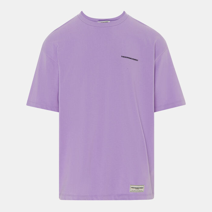 The Giving Movement Men's Printed T-Shirt Purple image number 0