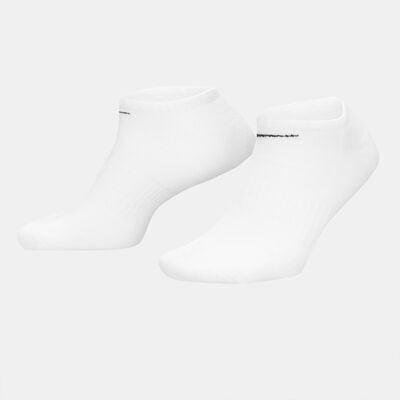 Nike Men's Everyday Cushioned Training No-Show Socks (6 Pairs) White