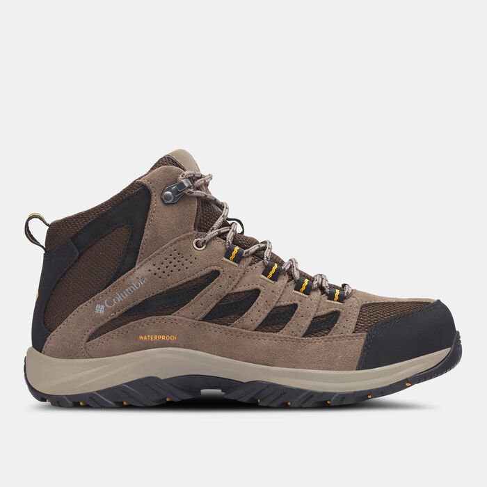 Columbia Men's Crestwood II Mid Waterproof Hiking Shoes Brown image number 0