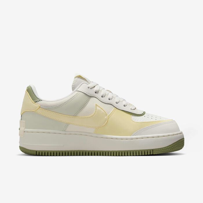 Nike Women's Air Force 1 Shadow Shoes Ivory image number 3