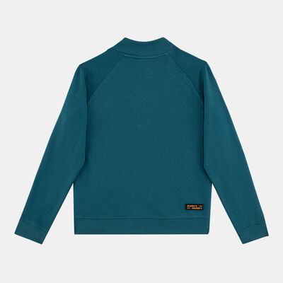 Sun and Sand Sports Kids' 1/4-Zip Sweatshirt Green