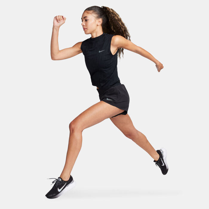 Nike Women's Dri-FIT ADV Run Division Tank Top Black image number 2