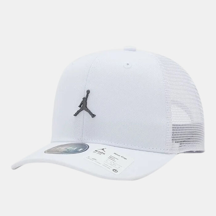 Jordan Kids' Jumpman Trucker Cap White image number 1